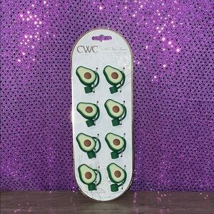 CWC Avocado Straw Toppers 8pc Set | Tumbler Stanley Cup Accessories